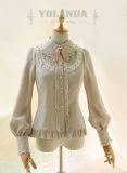 Yolanda -Benny's Herbology- College Style Lolita Embroidery Blouse