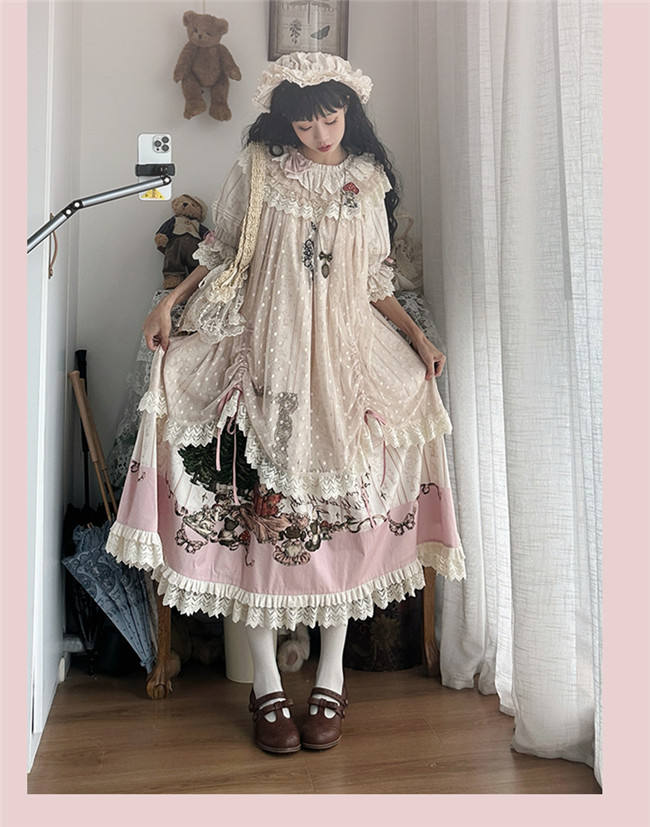 Story Book for Little Girls Plus Size Lolita Dress, Skirt and Blouse