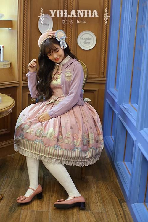 Yolanda -Benny's Herbology- College Style Lolita Salopette Jumper