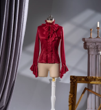 Count of the Rose Ouji Lolita Blouse, Trousers, Corset and Coat