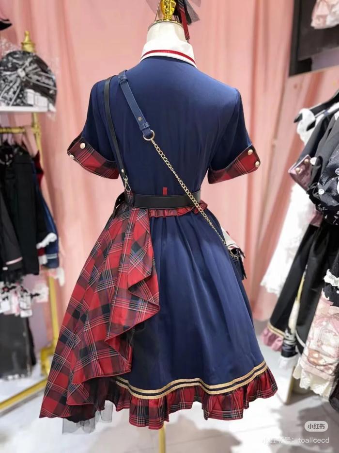 Tommy Bear ~Girl's Revolution~ Military Lolita OP/JSK -In Stock