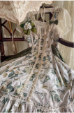 Moon River Camellia Classic Lolita Jumper Dress and Blouse