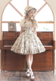 Moon River Camellia Classic Lolita Jumper Dress and Blouse