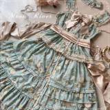 Moon River ~Camellia Vintage Flowers Lolita Vest/Skirt