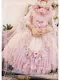 Elpress L Elis Luxury Details Lolita Dress Pink M - In Stock