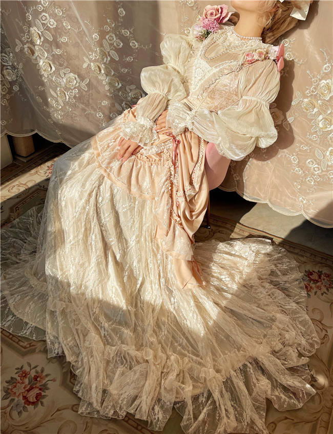 Golden Rose Vintage Blouse