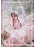 Elpress L Elis Luxury Details Lolita Dress Pink M - In Stock