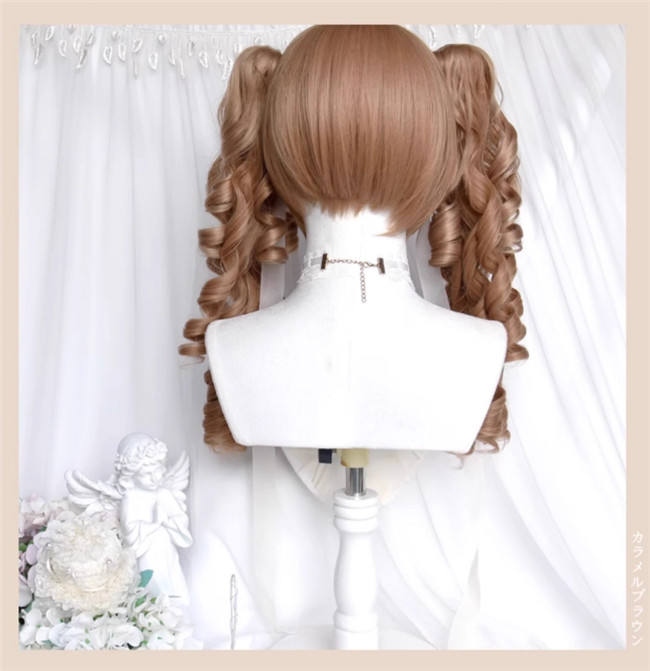 Crepe Cake Retro Flaxen Hair Lolita Wig