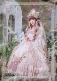 Elpress L Elis Luxury Details Lolita Dress Pink M - In Stock