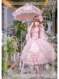 Elpress L Elis Luxury Details Lolita Dress Pink M - In Stock