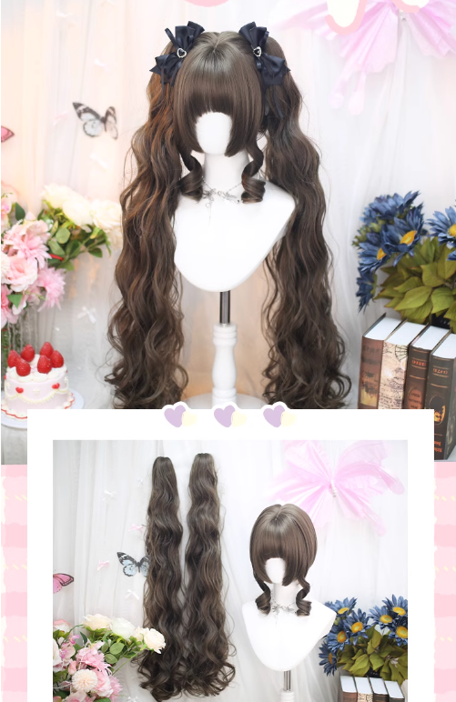 Dalao Home Sunset Long Wavy Lolita Wig