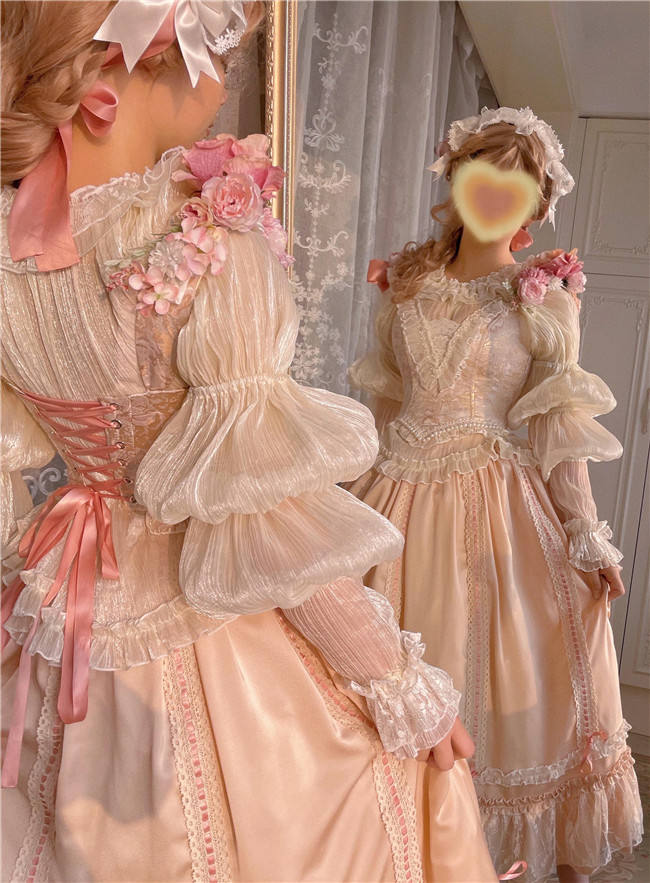 Golden Rose Vintage Blouse