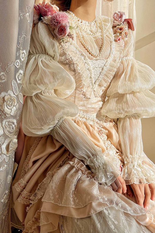 Golden Rose Vintage Blouse