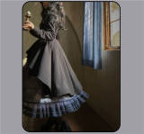 Susin Astrolabe Dark Gothic Lolita Dress, Skirt, Blouse and Accessory