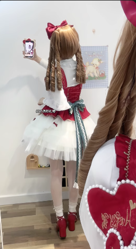 Winter Carnival Christmas Lolita Dress and Top