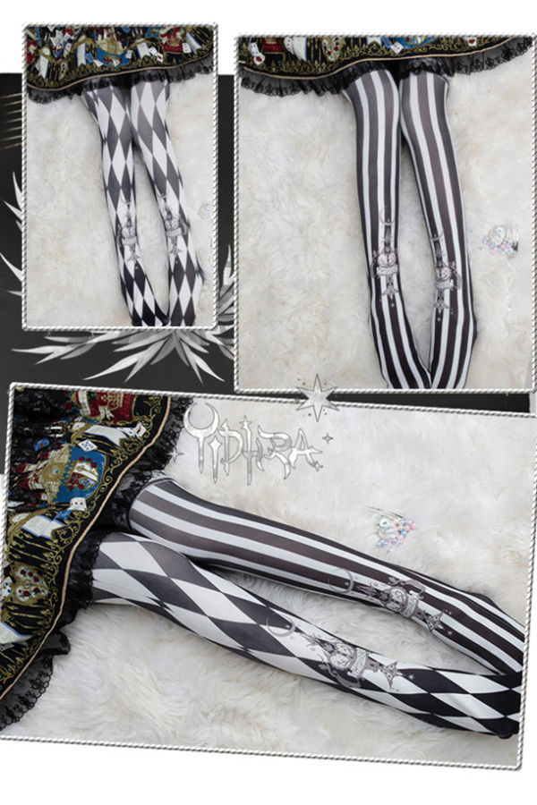 Midnight Circus Lolita Tights