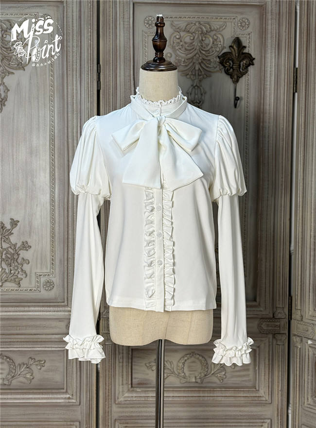 Miss Point Eye of Horus Juliet Sleeve Gothic Lolita Blouse