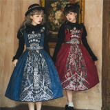 Miss Point Eye of Horus Gothic Lolita Jumper Dress