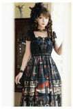 Surfacespell ~Rosary In the illusional Library~ Stained Glass Lolita JSK