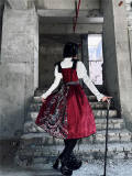 Miss Point Eye of Horus Juliet Sleeve Gothic Lolita Blouse