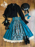 Miss Point Eye of Horus Gothic Lolita Skirt