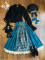 Green Fishbone Skirt Only