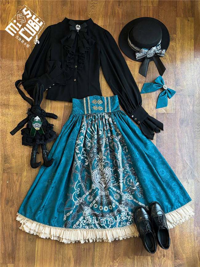 Miss Point Eye of Horus Gothic Lolita Skirt