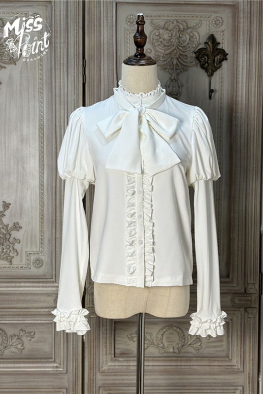 Miss Point Eye of Horus Juliet Sleeve Gothic Lolita Blouse