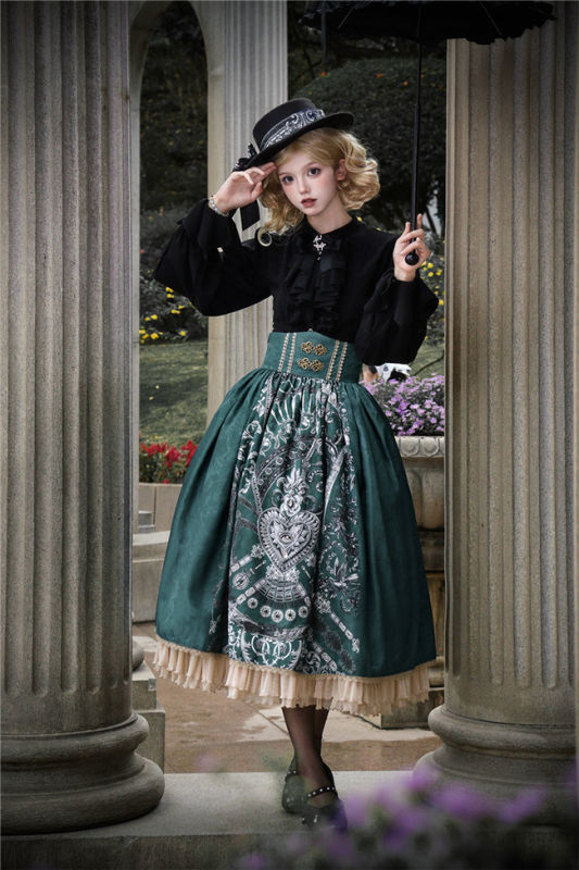 Miss Point Eye of Horus Gothic Lolita Skirt