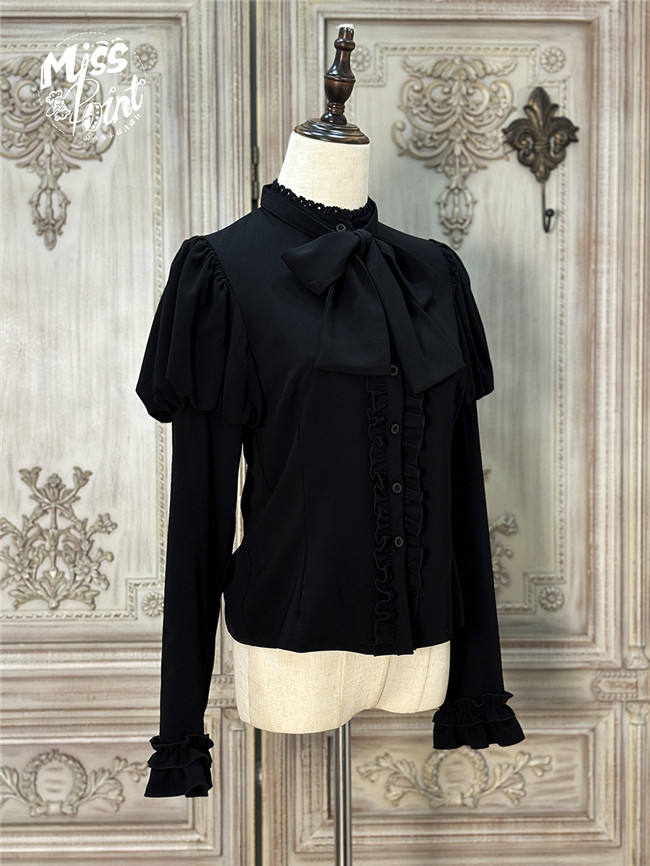 Miss Point Eye of Horus Juliet Sleeve Gothic Lolita Blouse