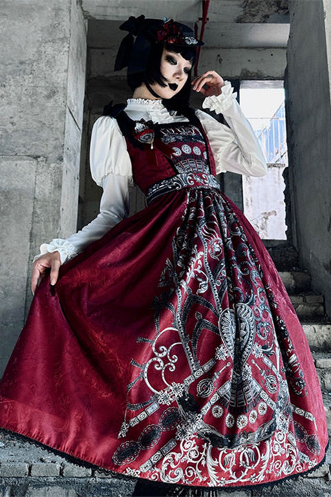 Miss Point Eye of Horus Gothic Lolita Jumper Dress