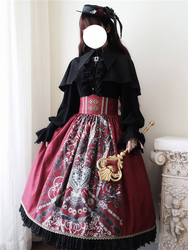 Miss Point Eye of Horus Gothic Lolita Skirt