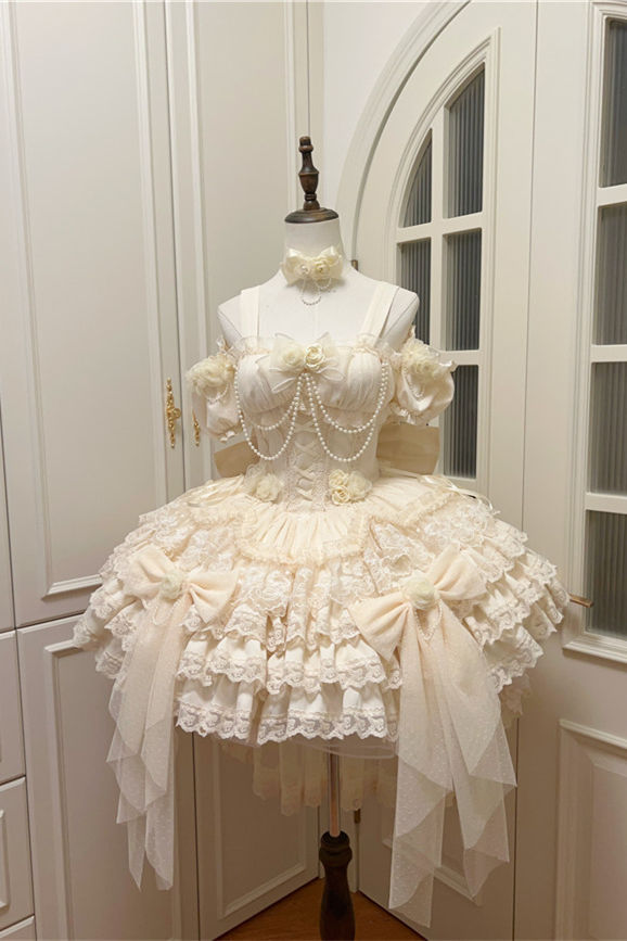 Love Letter Floral Hime Lolita Dress