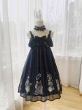 Yolanda Fleurs et écho High Waist Lolita Dress
