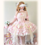 Love Letter Floral Hime Lolita Dress