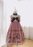 Yolanda Fleurs et écho High Waist Lolita Dress