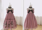Yolanda Fleurs et écho High Waist Lolita Dress