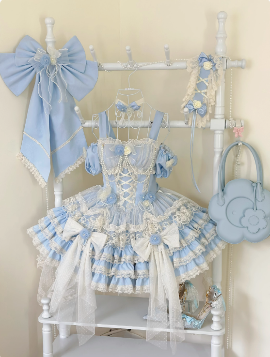 Love Letter Floral Hime Lolita Dress