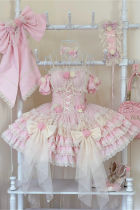 Love Letter Floral Hime Lolita Dress