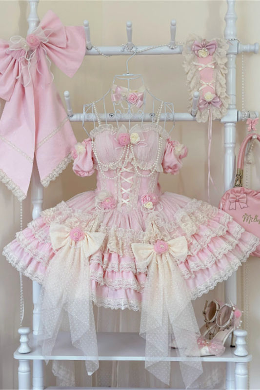 Love Letter Floral Hime Lolita Dress