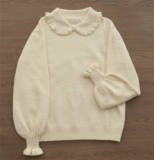 Mist Faux Mink Knitwear Sweater