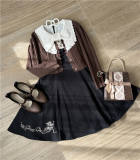 Mist Vintage Short Sweater Cardigan