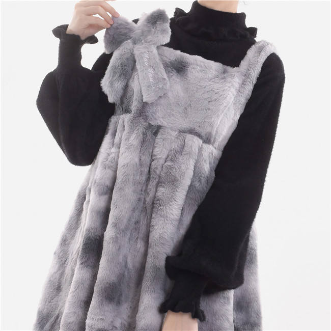 Mist Faux Mink Knitwear Sweater