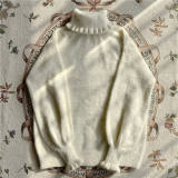 Mist Faux Mink Knitwear Sweater