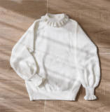 Mist Faux Mink Knitwear Sweater