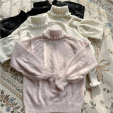 Mist Faux Mink Knitwear Sweater