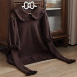Mist Peter Pan Collar Knitwear Sweater