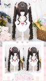Dalao Home Long Wavy Ponytails Sweet Lolita Wig