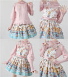 Mist Leg of Lamb Sleeves Knitwear Sweater