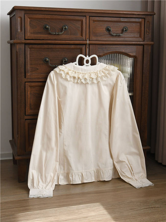 Half Sugar Cake Ruffles Lolita Blouse
